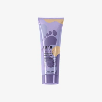 Питательный крем для ног с экстрактом сливы и маслом ши Feet Up Oriflame 75 мл