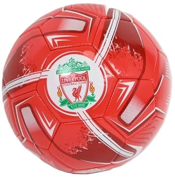 Футбольний м’яч Liverpool Turbina розмір 5 Червоний (5037970098664)