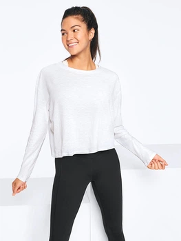 Лонгслів, кофта,реглан ,білого кольору Victoria's Secret р. M 30026