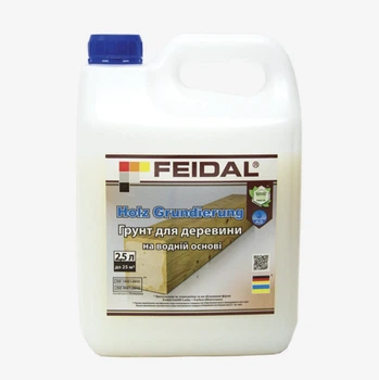 Грунт акриловый для древесины Feidal Holz Grundierung 2.5л