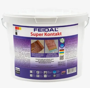 Грунт специальный адгезионный Feidal Super Kontakt 14кг