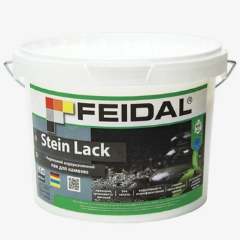 Лак акриловый водорастворимый для камня Feidal Stein Lack 2.5л