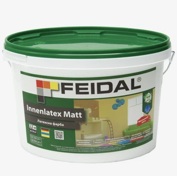 Краска интерьерная Feidal Innenlatex Matt Белая 2,5л