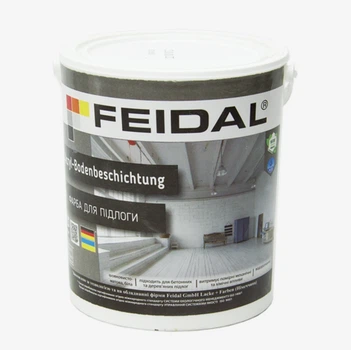 Краска для пола Feidal Acryl-Bodenbeschichtung Белая 0.75л