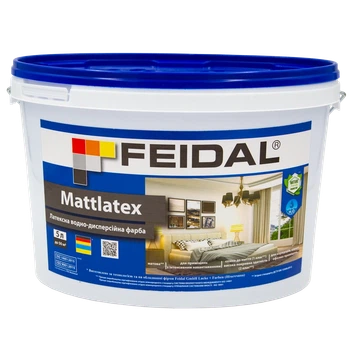 Краска интерьерная Feidal Mattlatex Белая 5л