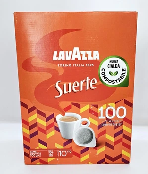 Кофе в чалдах/монодозах Lavazza Suerte 100 шт. ESE (44 мм)