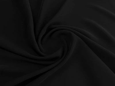 Ткань Люси твил черный, пог. м. (л13, 2510006, к1)