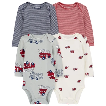 Комплект боді Carter's 4в1 для хлопчика 55-61 см (1R584110_3M)