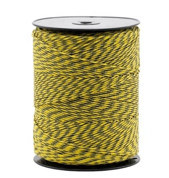 Шнур для электропастуха 500 м, 3mm,3×0.2mm ss + 2×0,25 мм