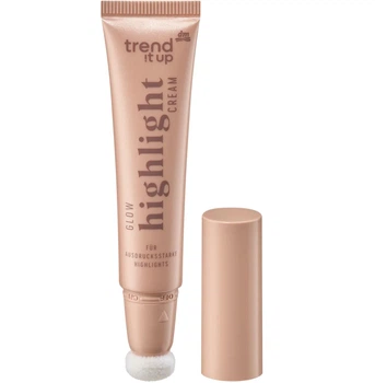 Кремовый хайлайтер с аппликатором Trend !t up Highlighter Cream Glow 110 Pearly Gold 12 мл