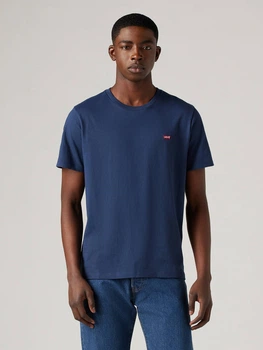 Футболка хлопковая мужская Levi's Ss Original Hm Tee 56605-0017 S Navy Blazer (5400599852342)