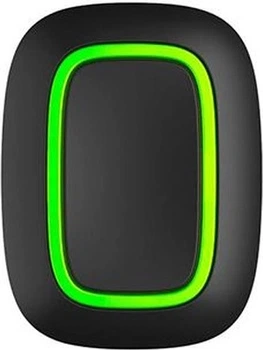Бездротова тривожна кнопка Ajax Button Black (000014728)