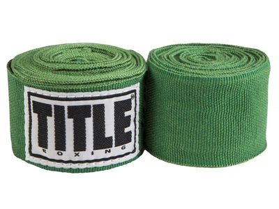 Бинти мексиканського типу TITLE Select 180 Semi Elastic Mexican 4,6 м (180") зелений (127)