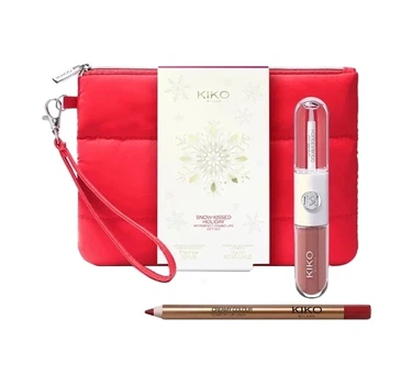Подарочный набор в косметичке Kiko Snow-Kissed Holiday