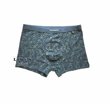 Джинсовые мужские трусы шорты с абстрактным рисунком Colour style TASO 5838 XL