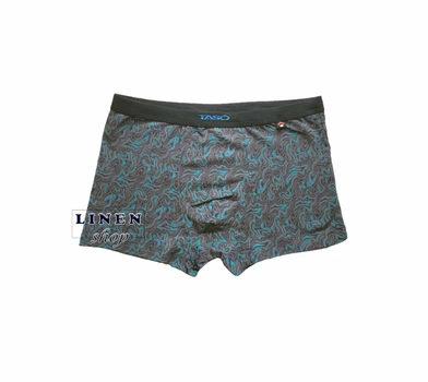 Темно-серые мужские трусы шорты с абстрактным рисунком Colour style TASO 5838 3XL