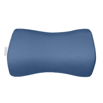 Ортопедическая подушка для сна на животе Roller Pillow №2 (под живот) от Beauty Balance, наволочка тенсел, цвет Смальта, 41х23х9 см
