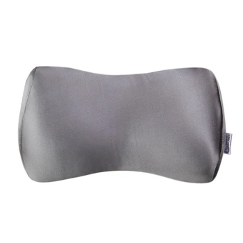 Ортопедична подушка для сну на животі Roller Pillow №2 (під живіт) від Beauty Balance, шовкова наволочка, колір Графіт, 41х23х9 см