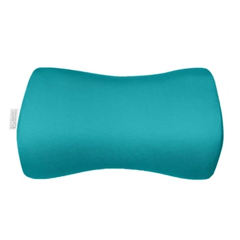 Ортопедическая подушка для сна на животе Roller Pillow №2 (под живот) от Beauty Balance, наволочка тенсел, цвет Изумруд, 41х23х9 см