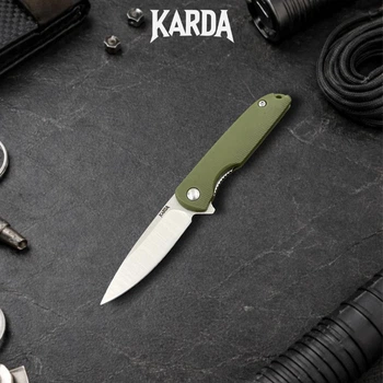 Ніж Складний Брелок Karda J160 Green