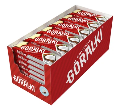 Упаковка Вафли с кокосом GORALKI 45г х 36шт