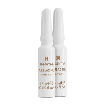 Интенсивная депигментирующая сыворотка с азелаиновой кислотой Sesderma Azelac Ru Depigmenting Ampoules 10 х 1.5 мл