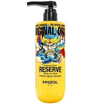 Бальзам для ухода за кожей после бритья Immortal Samurai Spirit Aftershave Balsam 500 мл