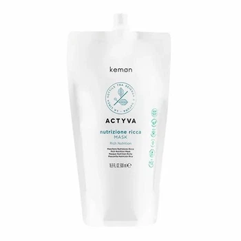 Маска для живлення сухого волосся KEMON Actyva Nutrizione Ricca Mask 500 мл