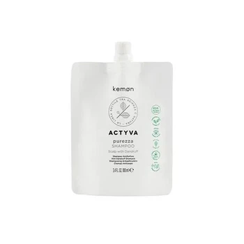 Шампунь-пилинг для глубокой очистки и против перхоти KEMON Actyva Purezza Shampoo 100 мл