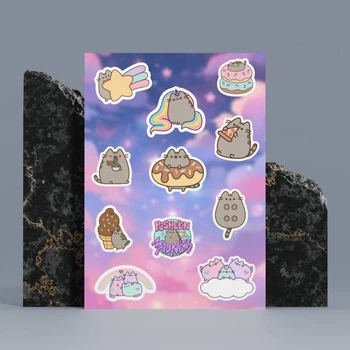Стікерпак з прорізкою А5 без ламінації Pusheen Пушин (ПУ01255)