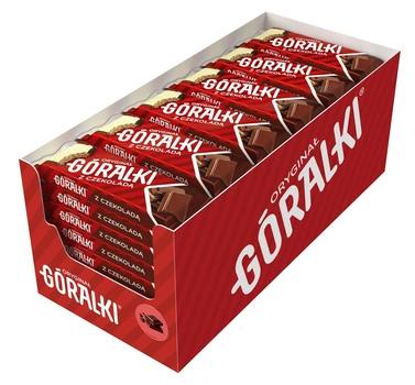 Упаковка Вафли с шоколадом GORALKI 45г х 36шт