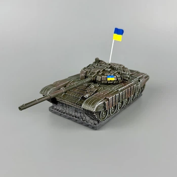 Подарунковий патріотичний сувенір ручної роботи танк "Т-72Б" | Подарунок для військового PA_1072