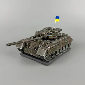 Сувенир танк "Т-80" из гипса ручной работы | Декоративная статуэтка на подарок PA_1064