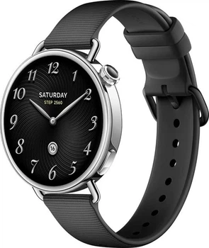 Смарт-годинник Xiaomi Watch S4 41mm Fluororubber Strap Black (BHR07VRGL)