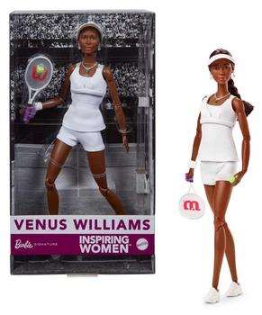Lalka Mattel Barbie Inspirująca Kobieta  Venus Williams HRM49 (194735180547)