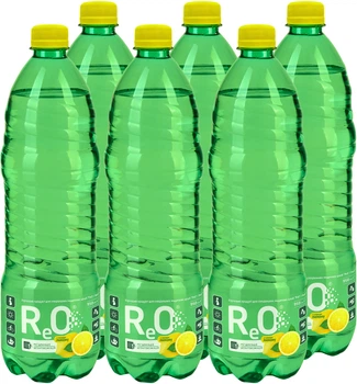 Упаковка пищевого продукта для специальных медицинских целей Reo со вкусом лимона 0.95 л х 6 бутылок (4823089507149)