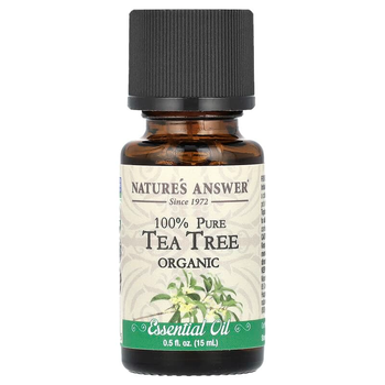 Органическое эфирное масло чайного дерева Nature's Answer "Tea Tree Organic Essential Oil" (15 мл)