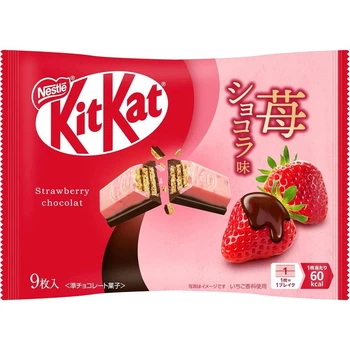 Міні-цукерки Nestle Kitkat Strawberry & Chocolate 104.4 грам