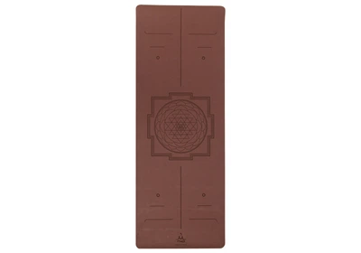 Килимок для йоги каучуковий Dinesh Yantra Marsala RAO 185×68×0.4 см