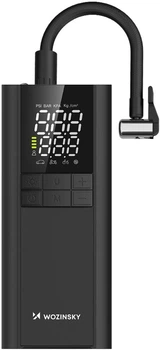 Samochodowy przenośny kompresor Wozinsky WPEP-8000 150 PSI Power Bank 8000 mAh Black (5907769384226)