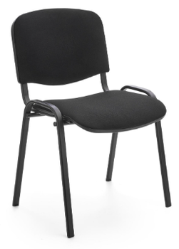 Krzesło do kuchni i salonu Halmar ISO Oban EF019 czarne (5903038256263)