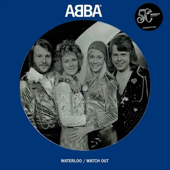 ABBA - Waterloo / Watch Out (Сингл, Пластинка с изображением, Переиздание)