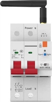 Przełącznik Tuya Smart Circuit Breaker, 1P+N, Wi-Fi, RS485, 63A (HS084059)