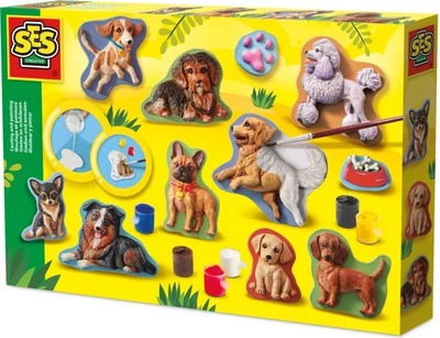 Набір для творчості Ses Creative Гіпсові фігури Собаки 01294 (8710341012946)