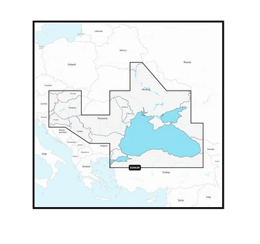 Морские карты Черное и Азовское моря Garmin Navionics+ 010-C1258-20