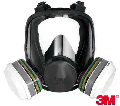 Повнолицева маска 3M – 6800 з комбінованим фільтром 6099 /60926 A2B3E2K2HgP3 R+FORM