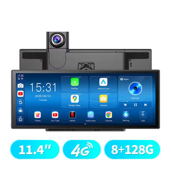 Авто экран - Imagebon M70 11.4 4G Android 14 | 8+128 ГБ | 8 ядер | CarPlay / Android Auto | Разделенный экран | Видеорегистратор