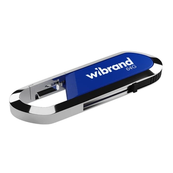 USB Flash Drive Wibrand 64gb Aligator Синний