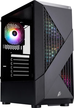 Корпус 1stPlayer F3-A-BK-4F1 Black