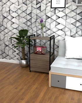 Тумба на колесах в стиле лофт EcoLoft Ритм DSP-1394-4 Монтеверде